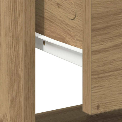 Comodino Rovere artigianale 45 x 34 x 44 cm Legno multistrato