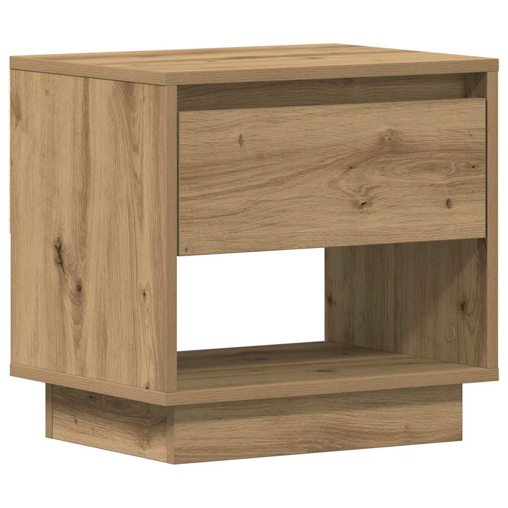 Comodino Rovere artigianale 45 x 34 x 44 cm Legno multistrato | homemem39