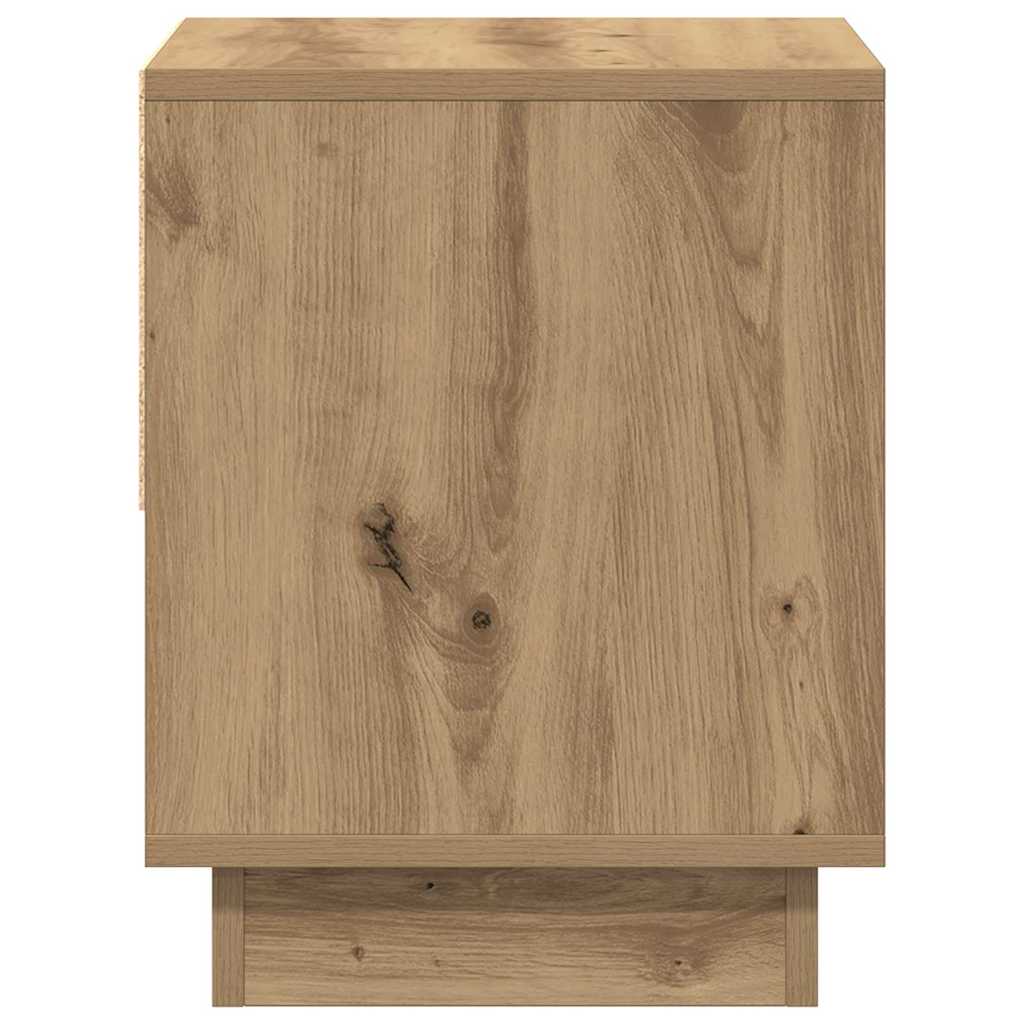 Comodino Rovere artigianale 45 x 34 x 44 cm Legno multistrato | homemem39
