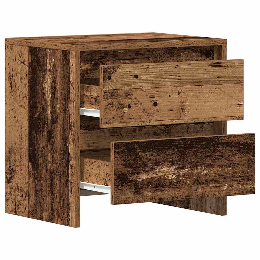 Armadio da Notte con cassetto Legno vecchio 45 x 34 x 44,5 cm | homemem39