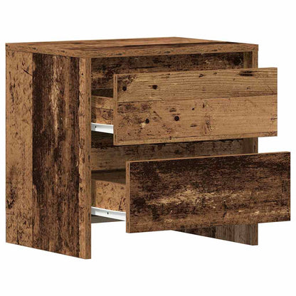 Armadio da Notte con cassetto Legno vecchio 45 x 34 x 44,5 cm | homemem39