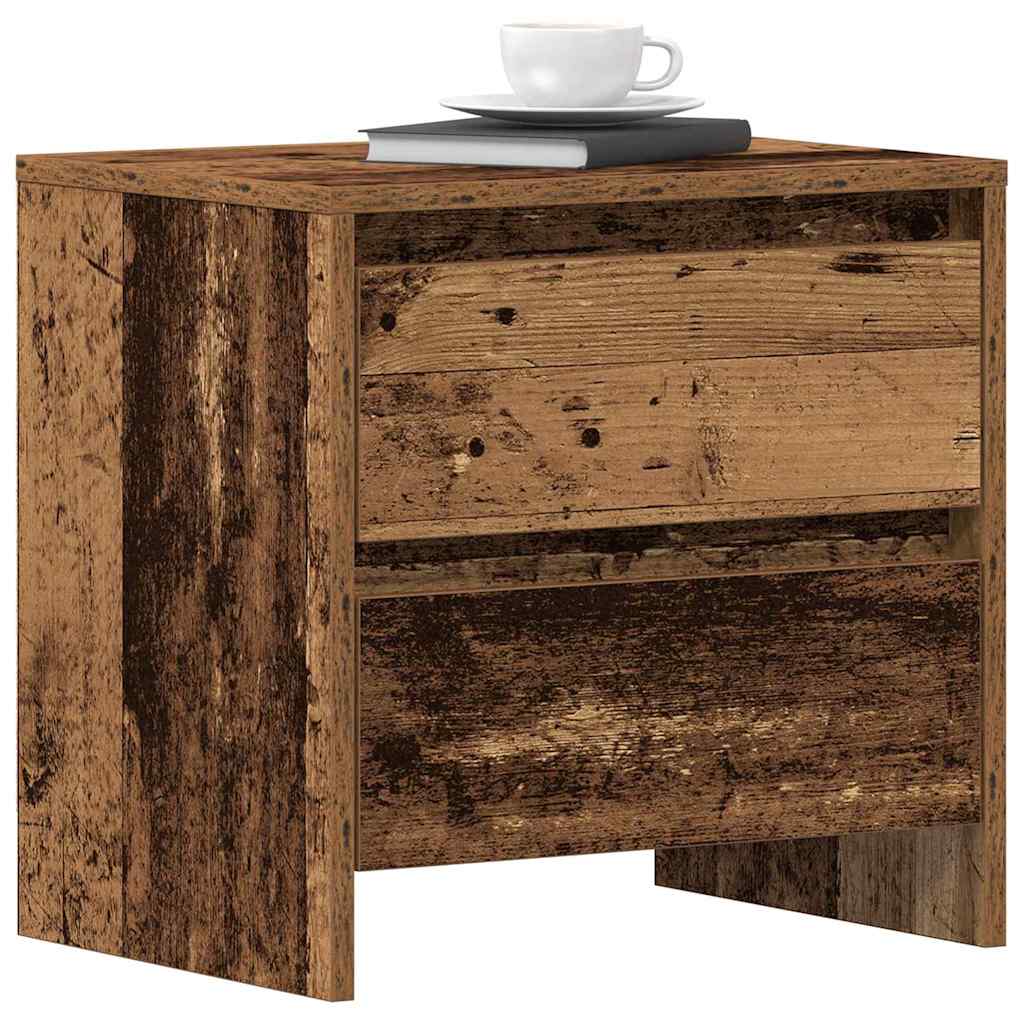 Armadio da Notte con cassetto Legno vecchio 45 x 34 x 44,5 cm | homemem39