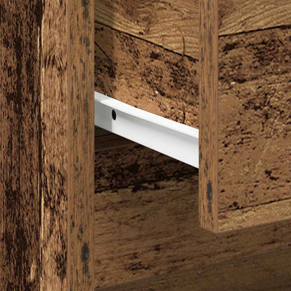 Armadio da Notte 2 pcs Legno vecchio 45 x 34 x 44,5 cm
