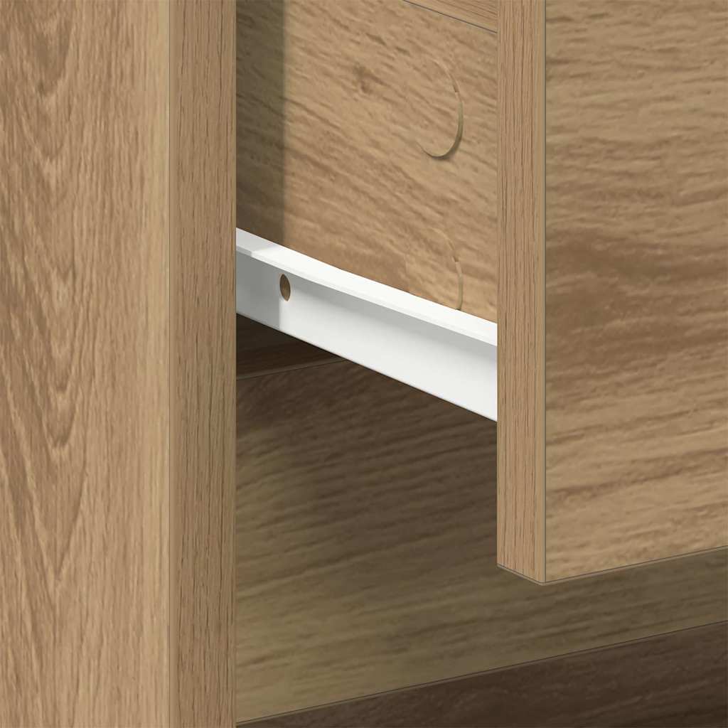 Armadio da Notte Rovere artigianale 45 x 34 x 44,5 cm | homemem39