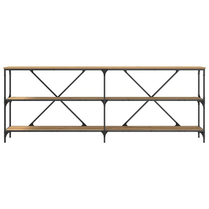 Tavolo consolle Rovere Artigianale 200 x 30 x 75 cm