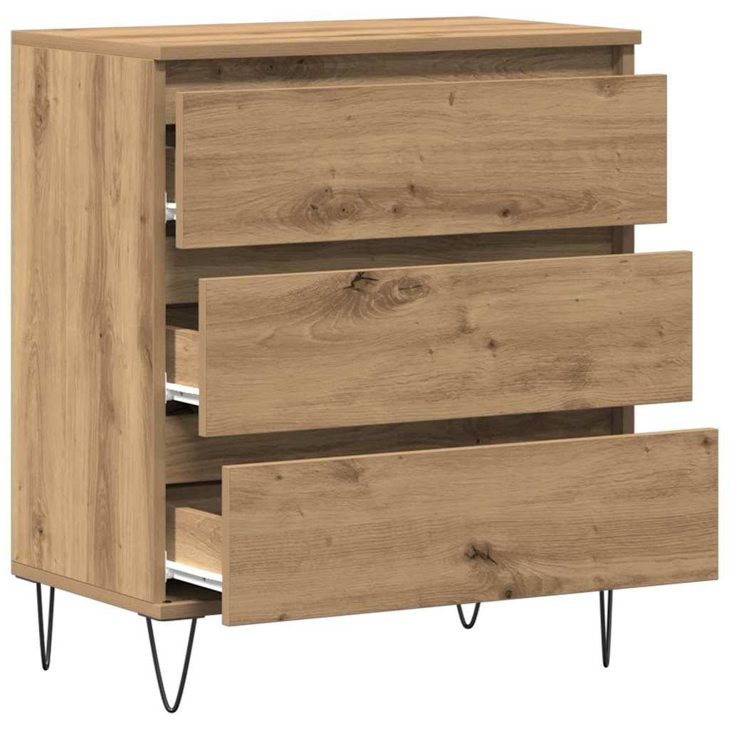 Credenza Rovere artigianale 60 x 35 x 70 cm Legno multistrato