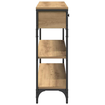 Tavolo consolle Rovere artigianale 72.5 x 25 x 75 cm