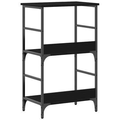 Libreria Rovere Nero 50 x 33 x 82 cm Legno multistrato | homemem39