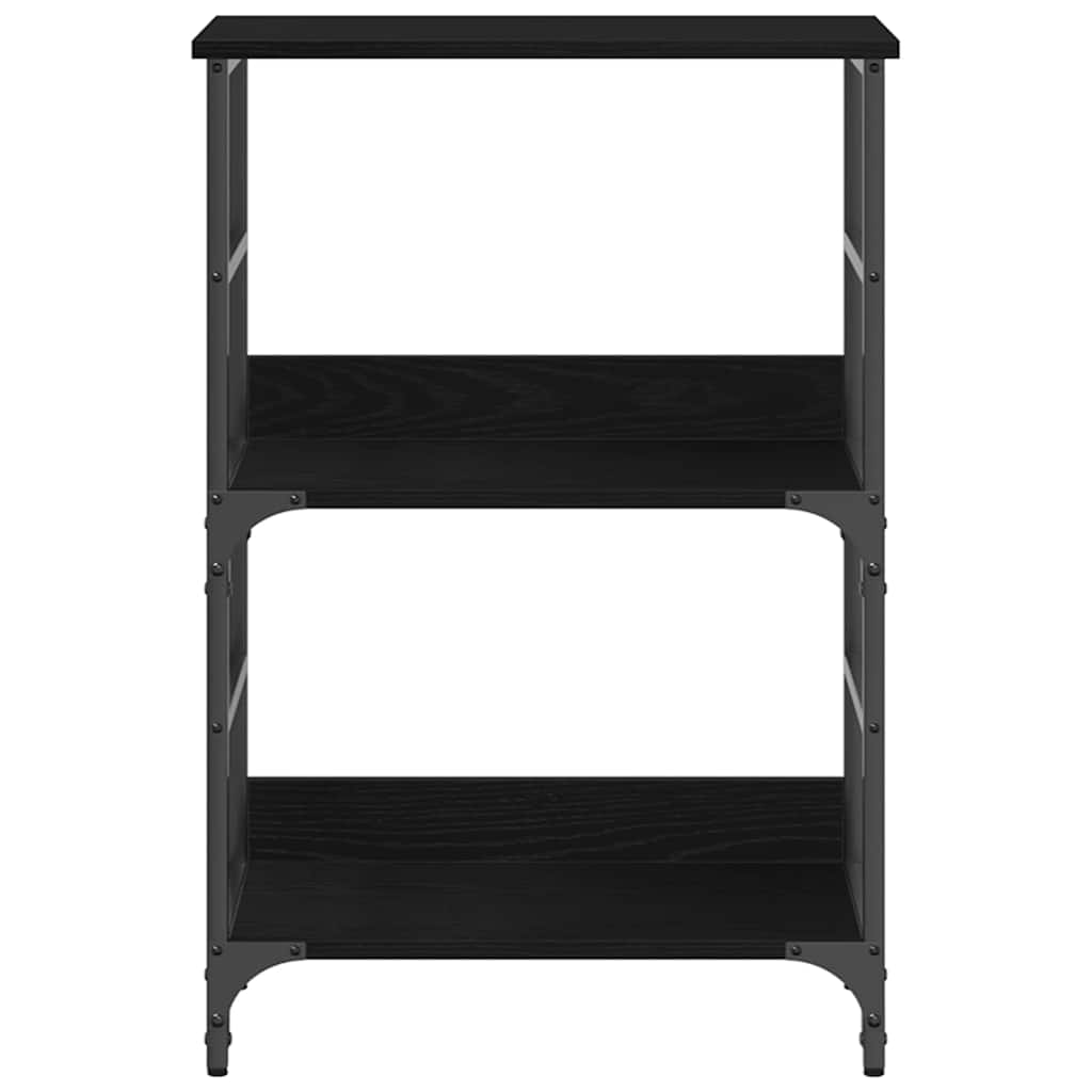 Libreria Rovere Nero 50 x 33 x 82 cm Legno multistrato | homemem39
