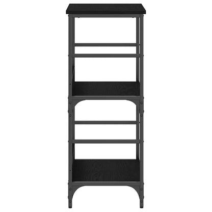 Libreria Rovere Nero 50 x 33 x 82 cm Legno multistrato | homemem39