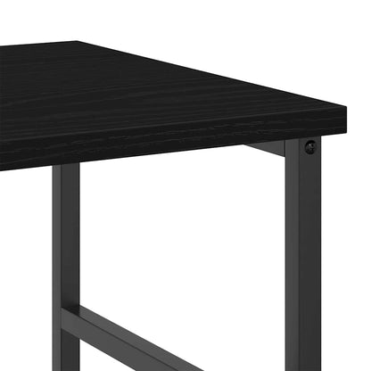 Libreria Rovere Nero 50 x 33 x 117,5 cm Legno multistrato