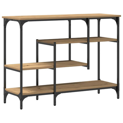 Tavolo Console rovere artigianale 100 x 35 x 75 cm