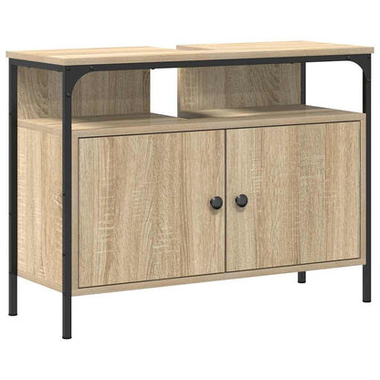Armadio per Lavabo da Bagno Marrone 80 x 30 x 60 cm | homemem39