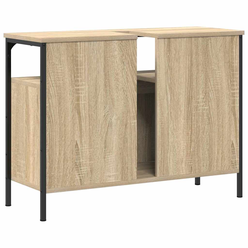 Armadio per Lavabo da Bagno Marrone 80 x 30 x 60 cm | homemem39