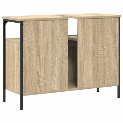 Armadio per Lavabo da Bagno Marrone 80 x 30 x 60 cm | homemem39