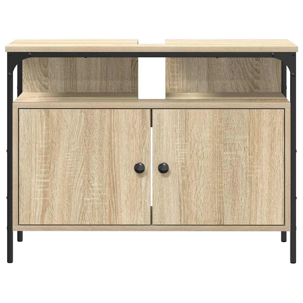 Armadio per Lavabo da Bagno Marrone 80 x 30 x 60 cm | homemem39