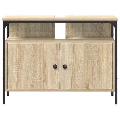 Armadio per Lavabo da Bagno Marrone 80 x 30 x 60 cm | homemem39