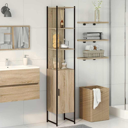 Mobile da Bagno Sonoma 33 x 33 x 185,5 cm Legno ingegnerizzato