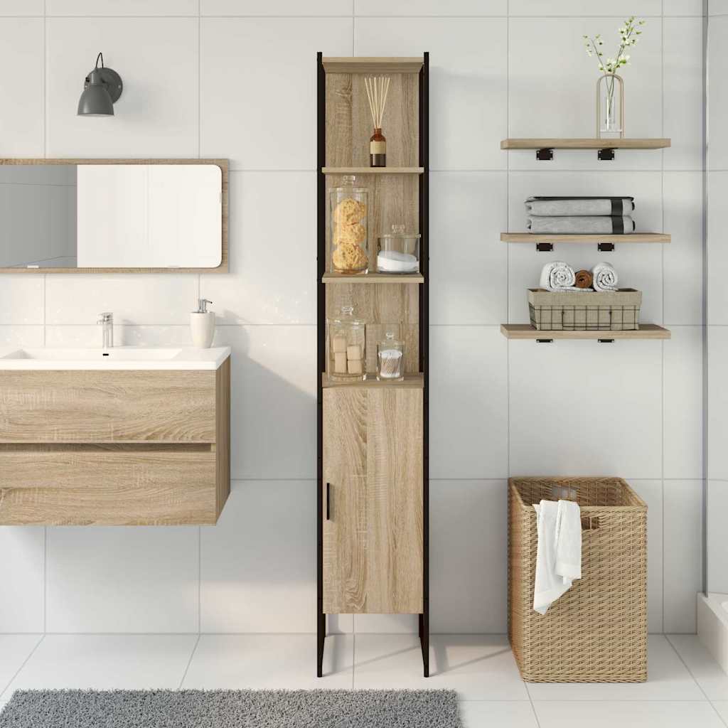 Mobile da Bagno Sonoma 33 x 33 x 185,5 cm Legno ingegnerizzato | homemem39