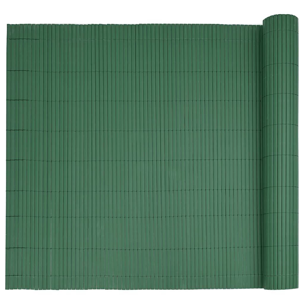 Recinzione da Giardino Bifacciale Verde 1,8x5 m in PVC | homemem39