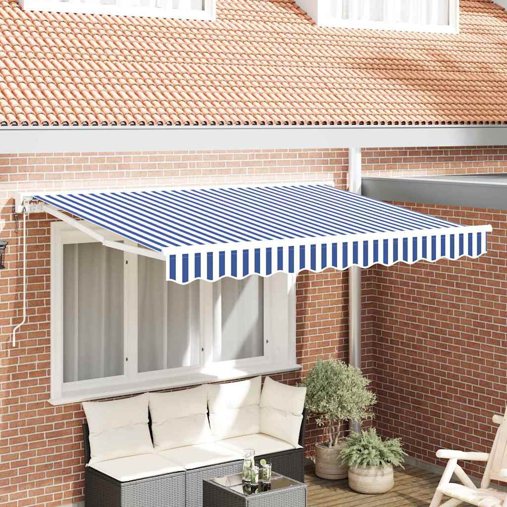 Struttura della tenda Blu e Bianco 250 x 200 cm | homemem39