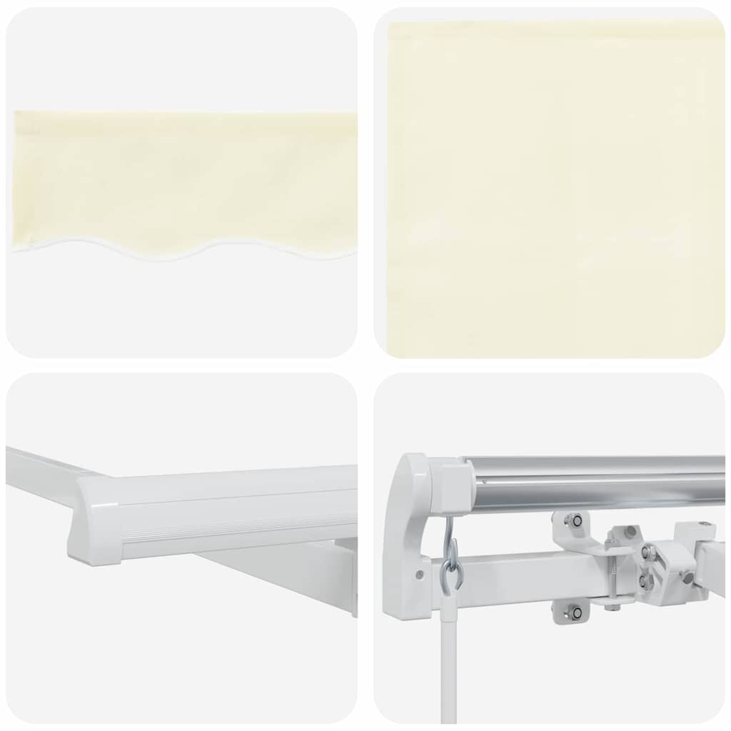 Tenda Retrattile Crema 250 x 200 cm Tessuto | homemem39