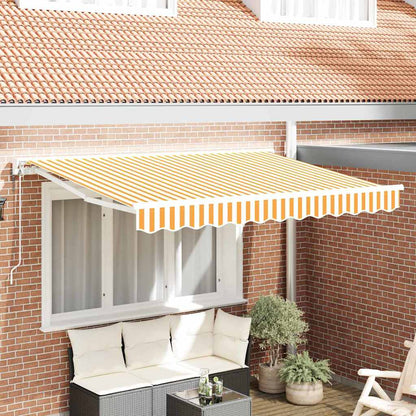 Struttura della tenda Giallo e Bianco 250 x 200 cm | homemem39