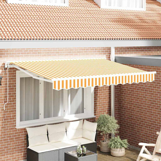 Struttura della tenda Giallo e Bianco 250 x 200 cm