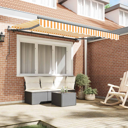 Tenda Retrattile Giallo 250 x 200 cm Tessuto | homemem39