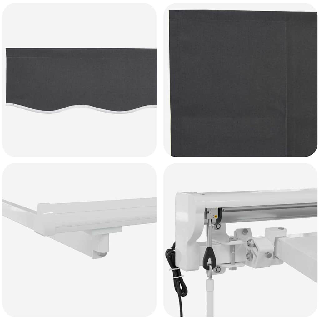 Struttura della tenda Antracite 250 x 200 cm | homemem39