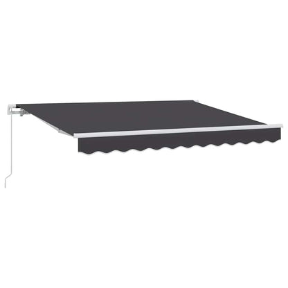 Tenda Retrattile Antracite 250 x 200 cm Tessuto