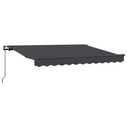Tenda Retrattile Antracite 250 x 200 cm Tessuto | homemem39