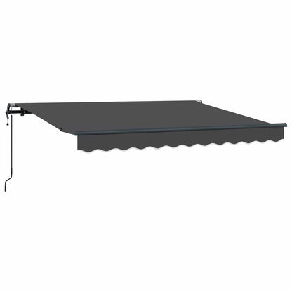 Tenda Retrattile Antracite 250 x 200 cm Tessuto | homemem39