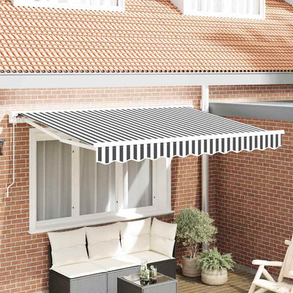 Struttura della tenda Antracite e Bianco 250 x 200 cm | homemem39
