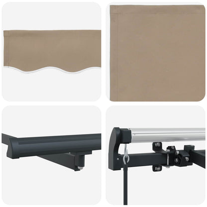 Tenda Retrattile Beige 250 x 200 cm Tessuto | homemem39