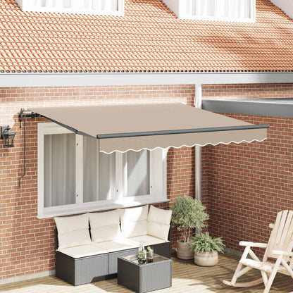 Tenda Retrattile Beige 250 x 200 cm Tessuto | homemem39