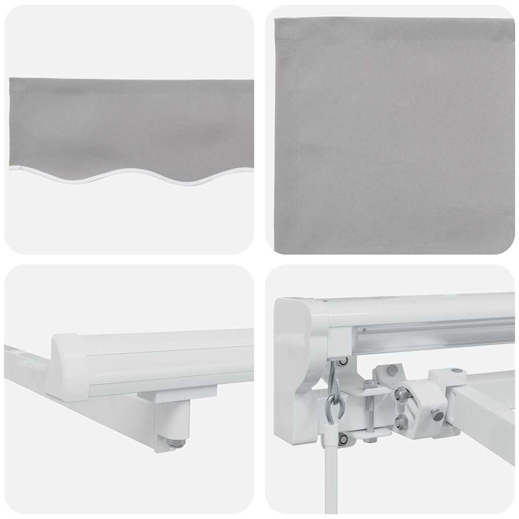 Struttura della tenda Grigio Chiaro 250 x 200 cm | homemem39