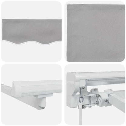 Struttura della tenda Grigio Chiaro 250 x 200 cm | homemem39