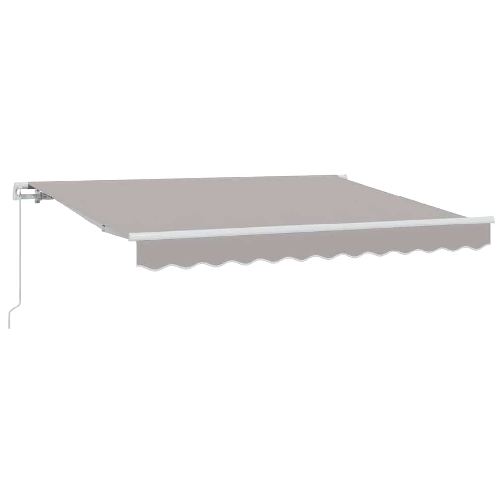 Tenda retrattile Grigio chiaro 250 x 200 cm Tessuto | homemem39