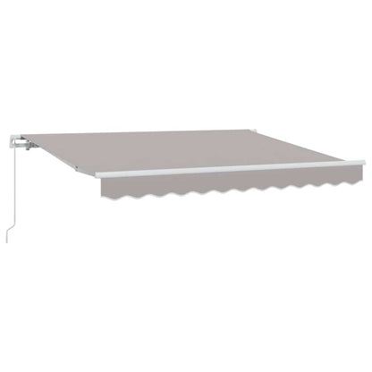Tenda retrattile Grigio chiaro 250 x 200 cm Tessuto | homemem39