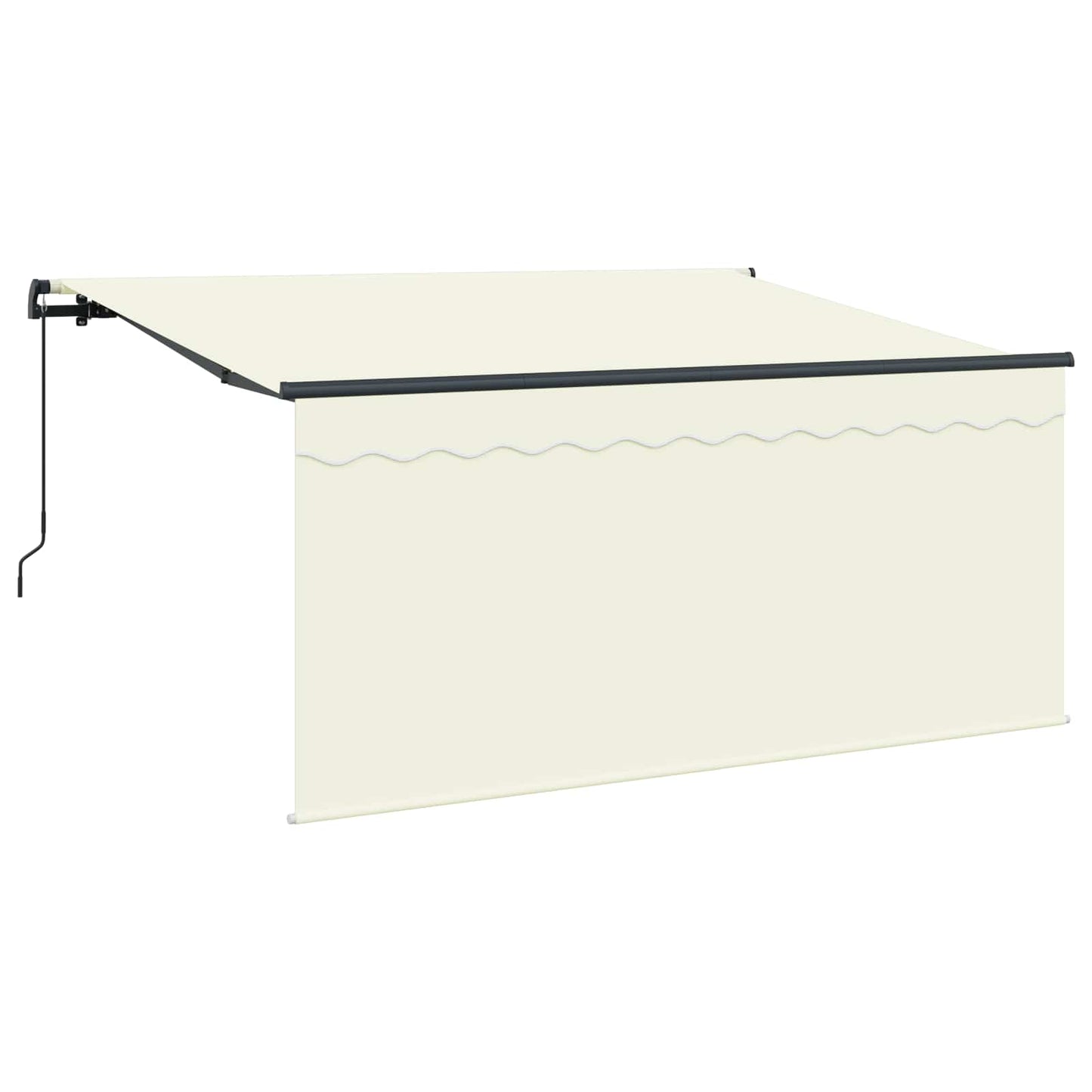 Tenda Retrattile Crema 300 x 200 cm Poliestere e Alluminio | homemem39