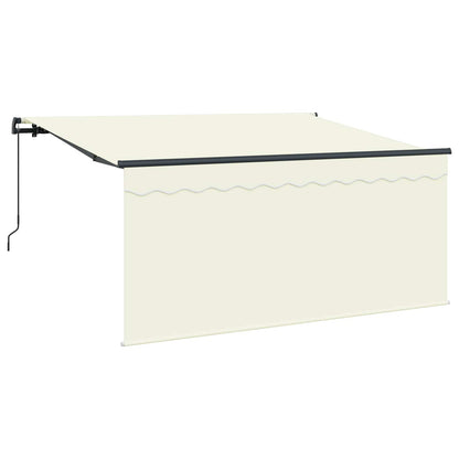 Tenda Retrattile Crema 300 x 200 cm Poliestere e Alluminio | homemem39