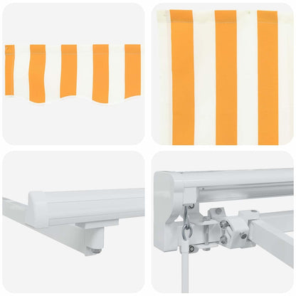Struttura della tenda Giallo e Bianco 300 x 200 cm | homemem39