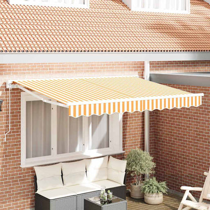 Struttura della tenda Giallo e Bianco 300 x 200 cm | homemem39