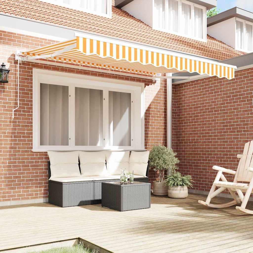 Struttura della tenda Giallo e Bianco 300 x 200 cm | homemem39