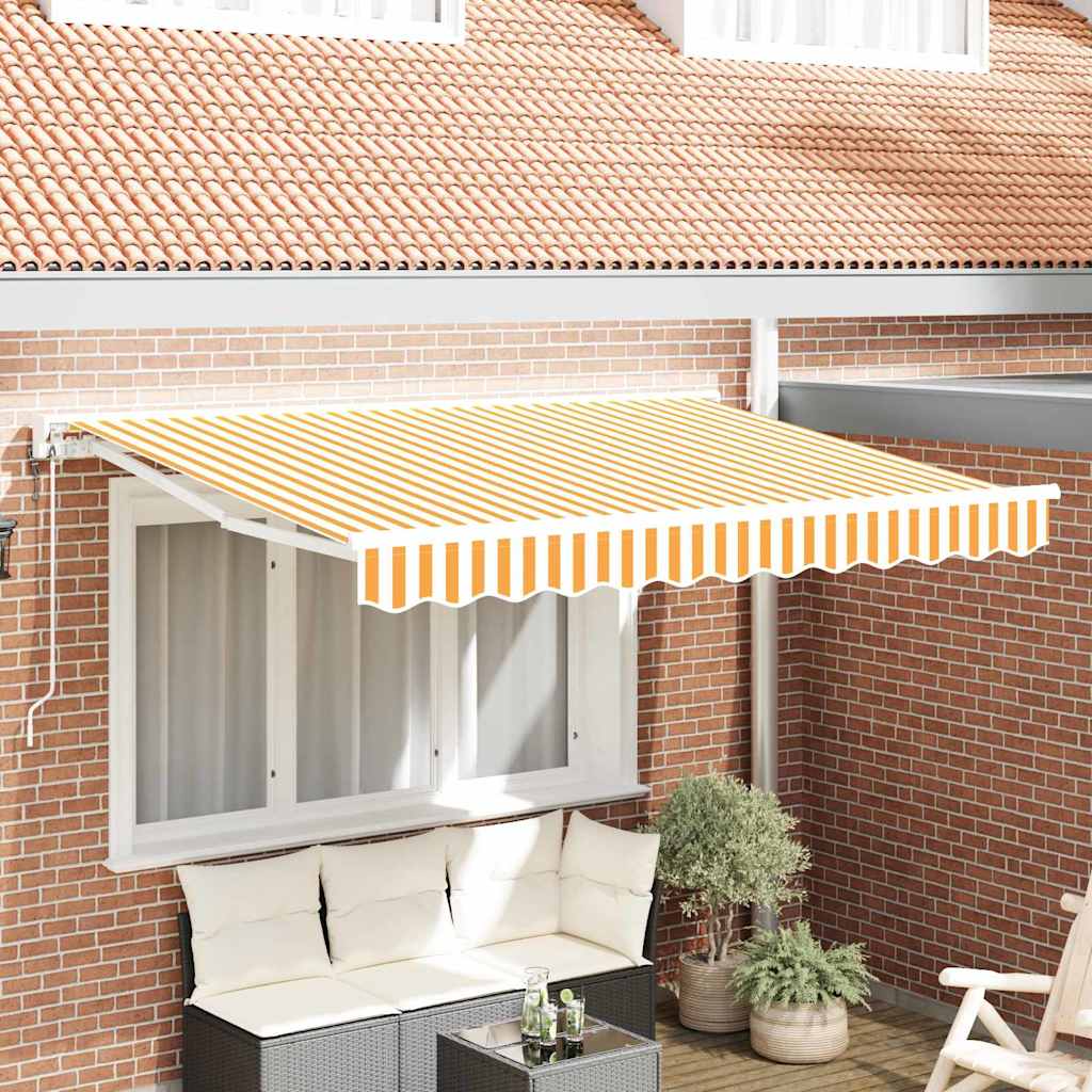 Struttura della tenda Giallo e Bianco 300 x 200 cm | homemem39