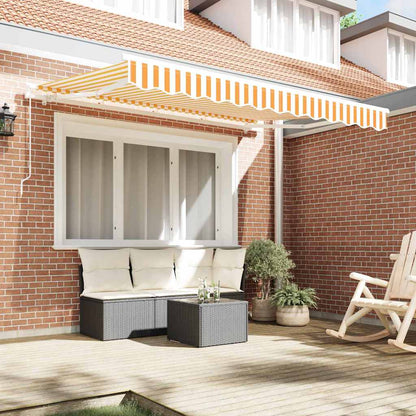 Tenda retrattile Giallo 300 x 200 cm Tessuto | homemem39