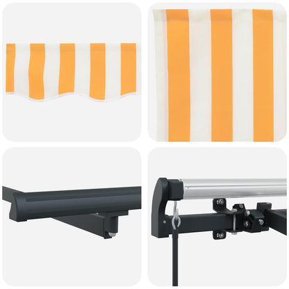 Tenda retrattile Giallo 300 x 200 cm Tessuto | homemem39
