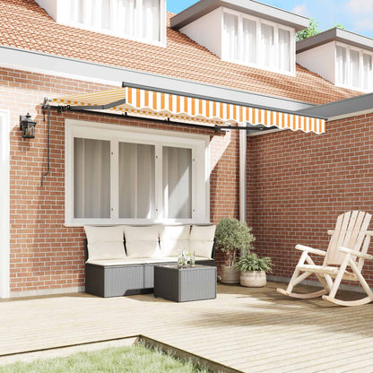 Tenda retrattile Giallo 300 x 200 cm Tessuto | homemem39