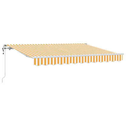 Tenda retrattile Giallo 300 x 200 cm Tessuto